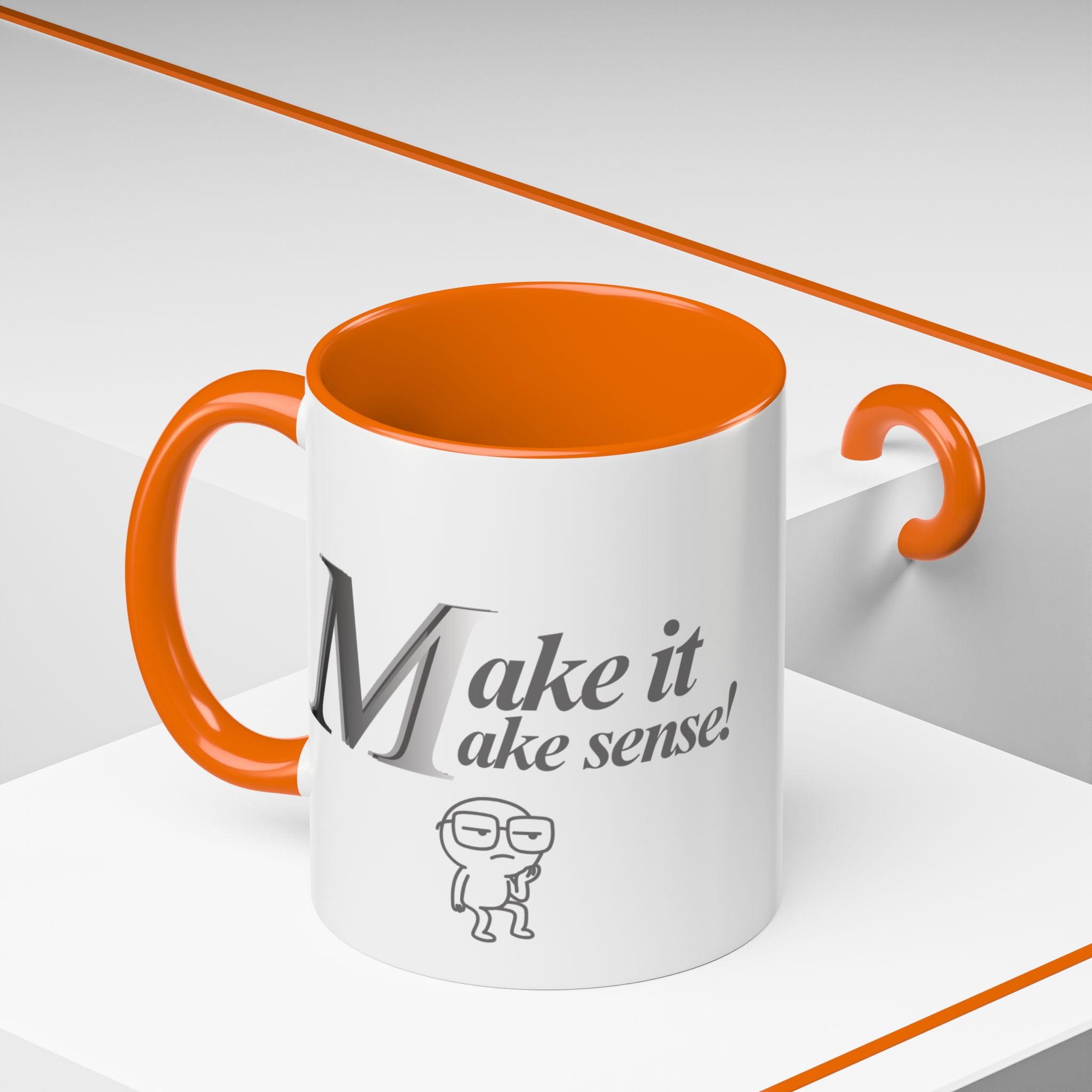 DNKE " Make it Make Sense "  Collection Coffee Mug (11oz)