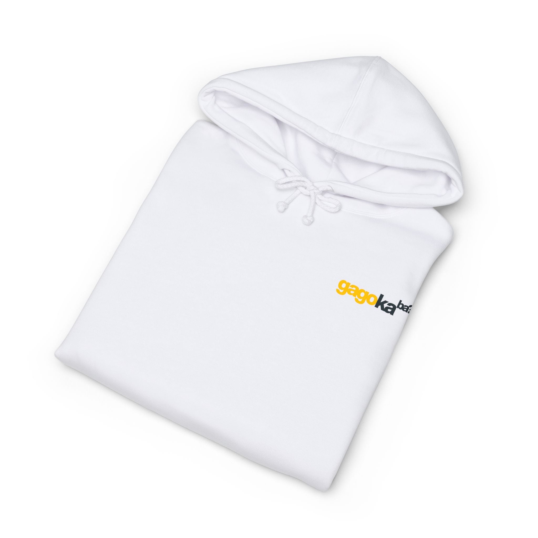 HooDee's — Minimal 'gagokaba?' Logo Chest Pocket Pullover