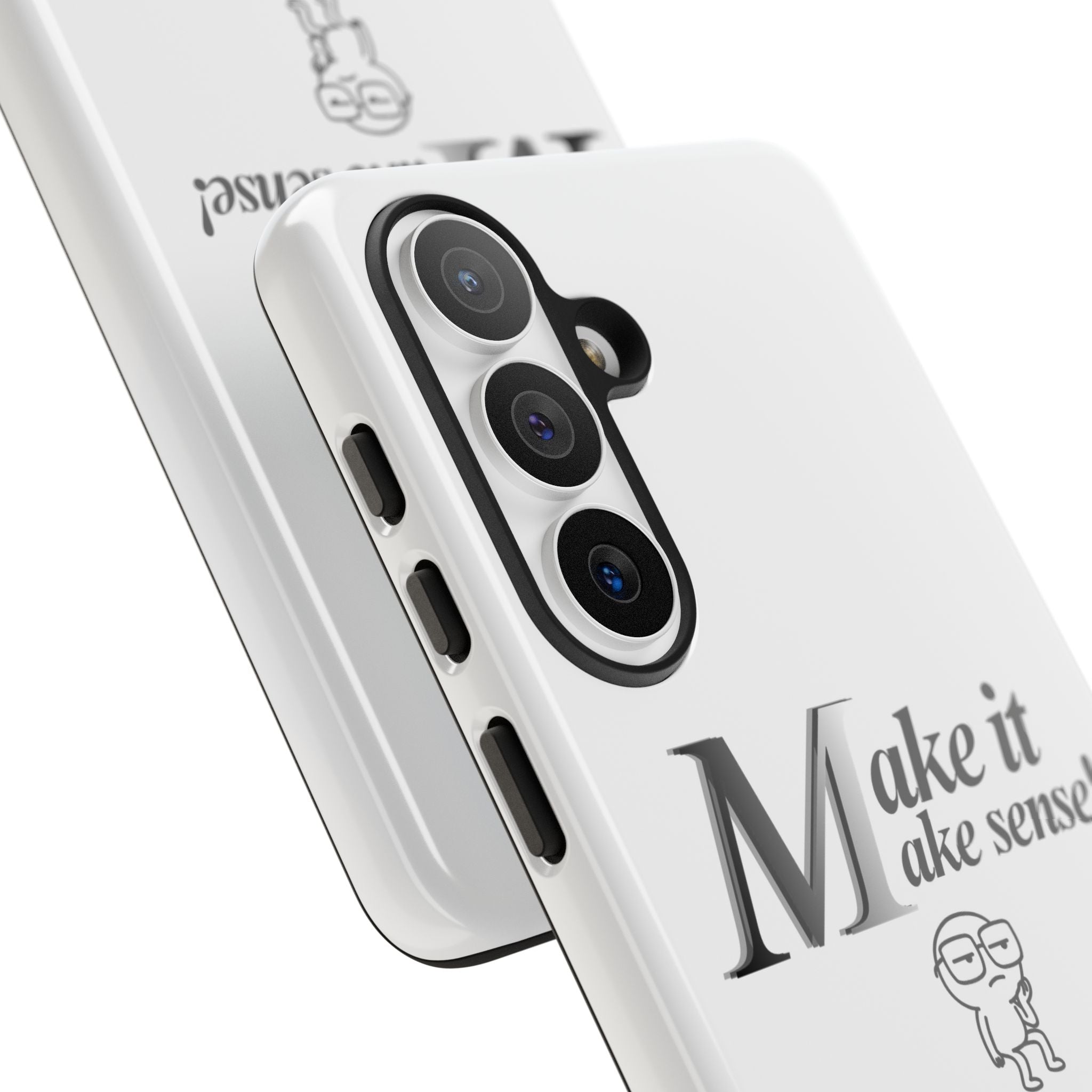DNKE  " Make It Make Sense!"  Tough Phone Case Collection — Funny Minimalist Protective Case