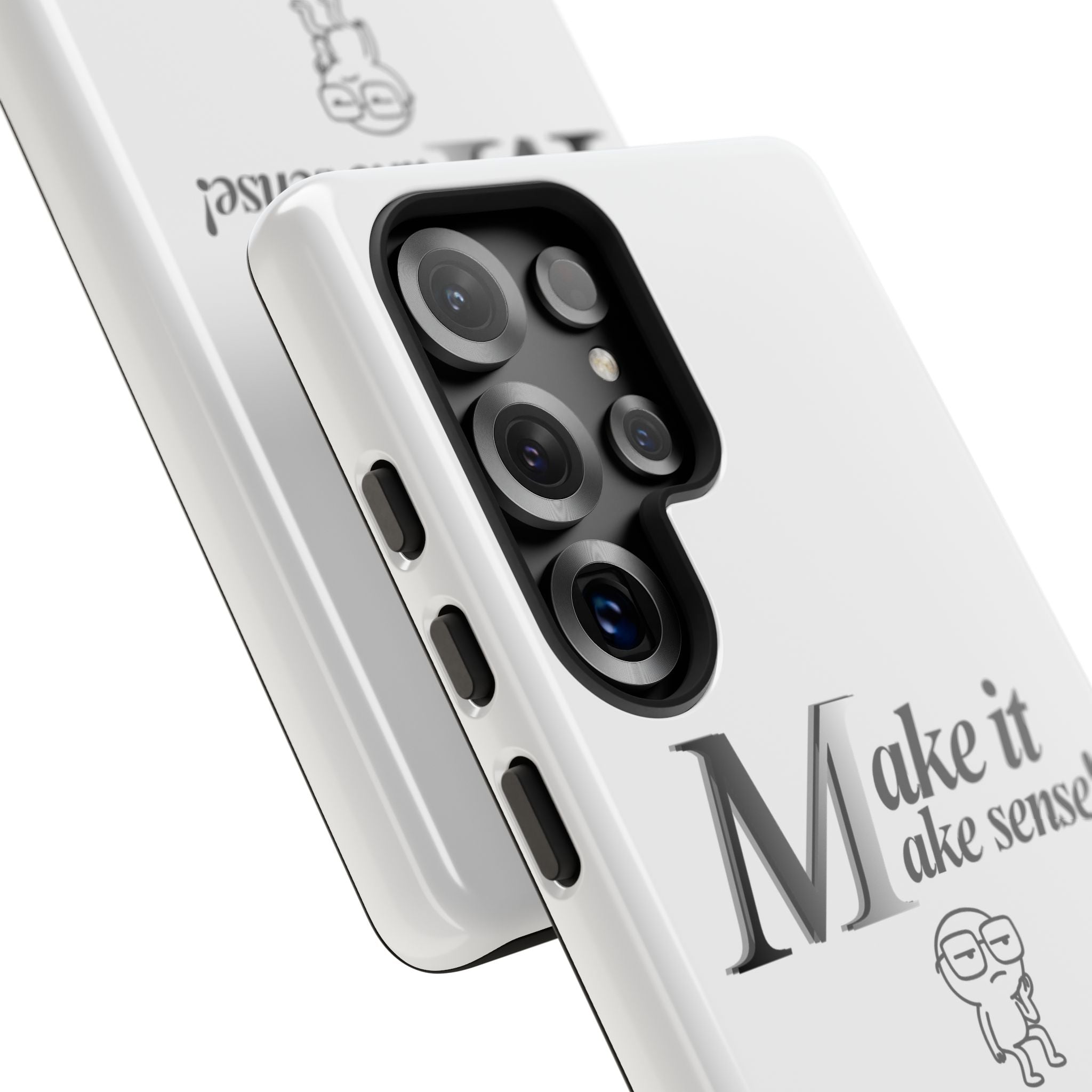 DNKE  " Make It Make Sense!"  Tough Phone Case Collection — Funny Minimalist Protective Case