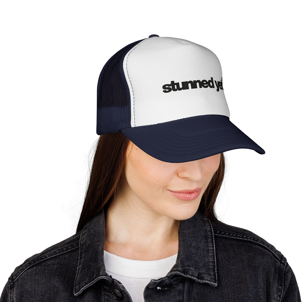 Dee Not Know "stunned yet?" Retro Trucker Cap