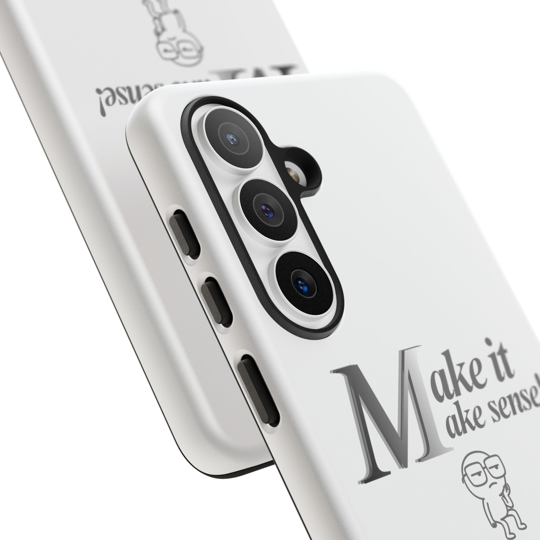 DNKE  " Make It Make Sense!"  Tough Phone Case Collection — Funny Minimalist Protective Case