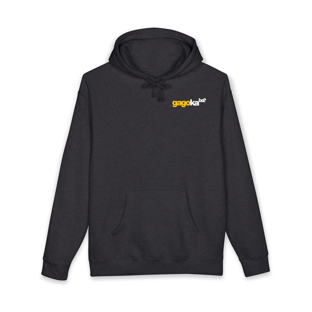 HooDee's — Minimal 'gagokaba?' Logo Chest Pocket Pullover