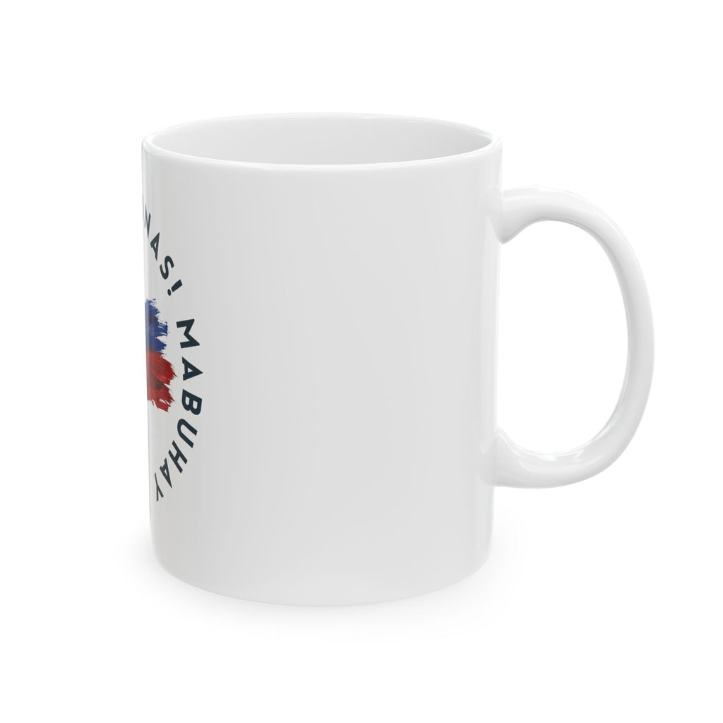 Philippine Flag Ceramic Mug – "Mabuhay" Mahál Kong Pilipinas Coffee Cup (11oz/15oz)