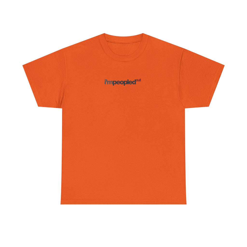 Dee Not Know "I'mpeopled" Logo Tee - Funny Small Chest Graphic T-Shirt