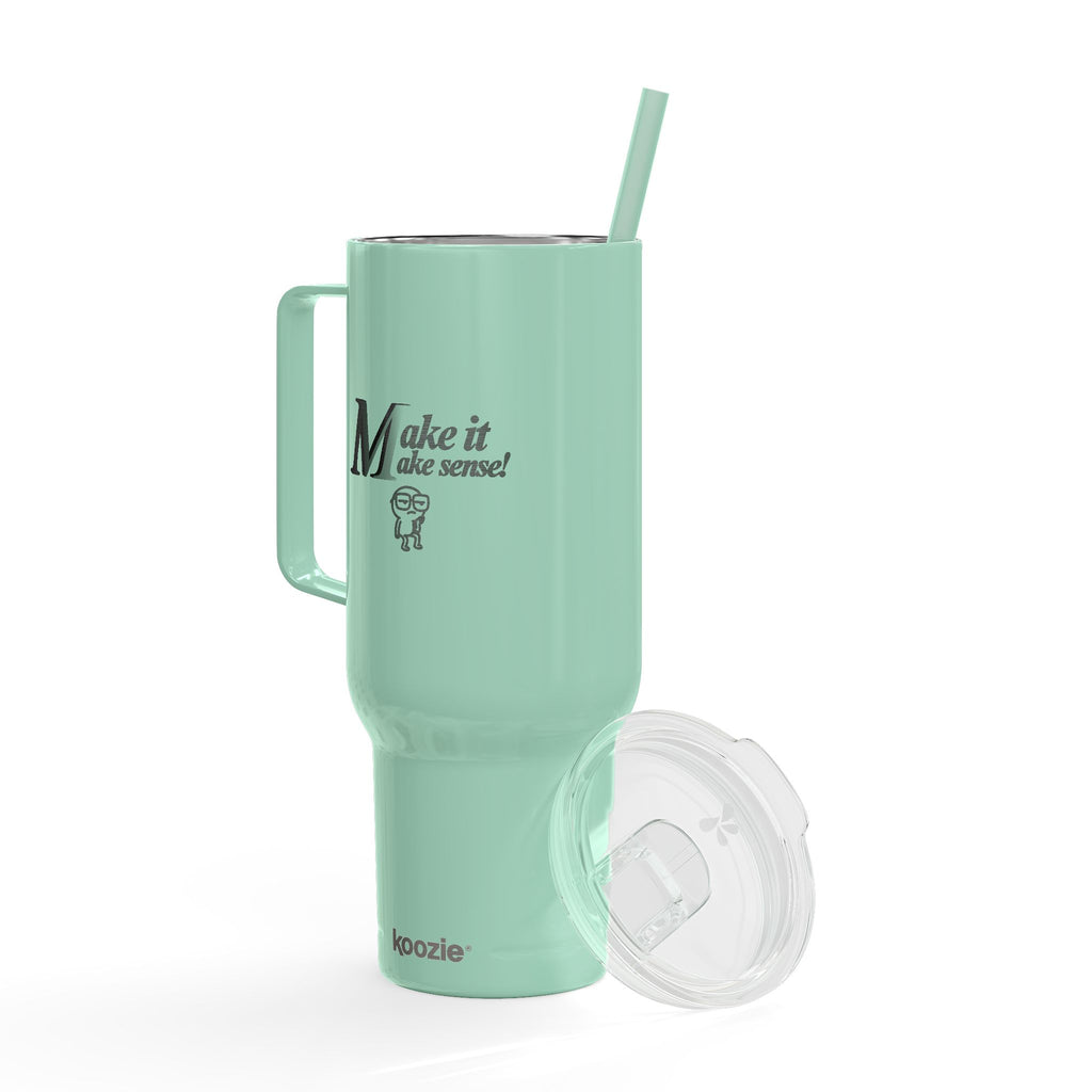 DNKE Engraved Insulated Tumbler – " Make it Make Sense " Collection