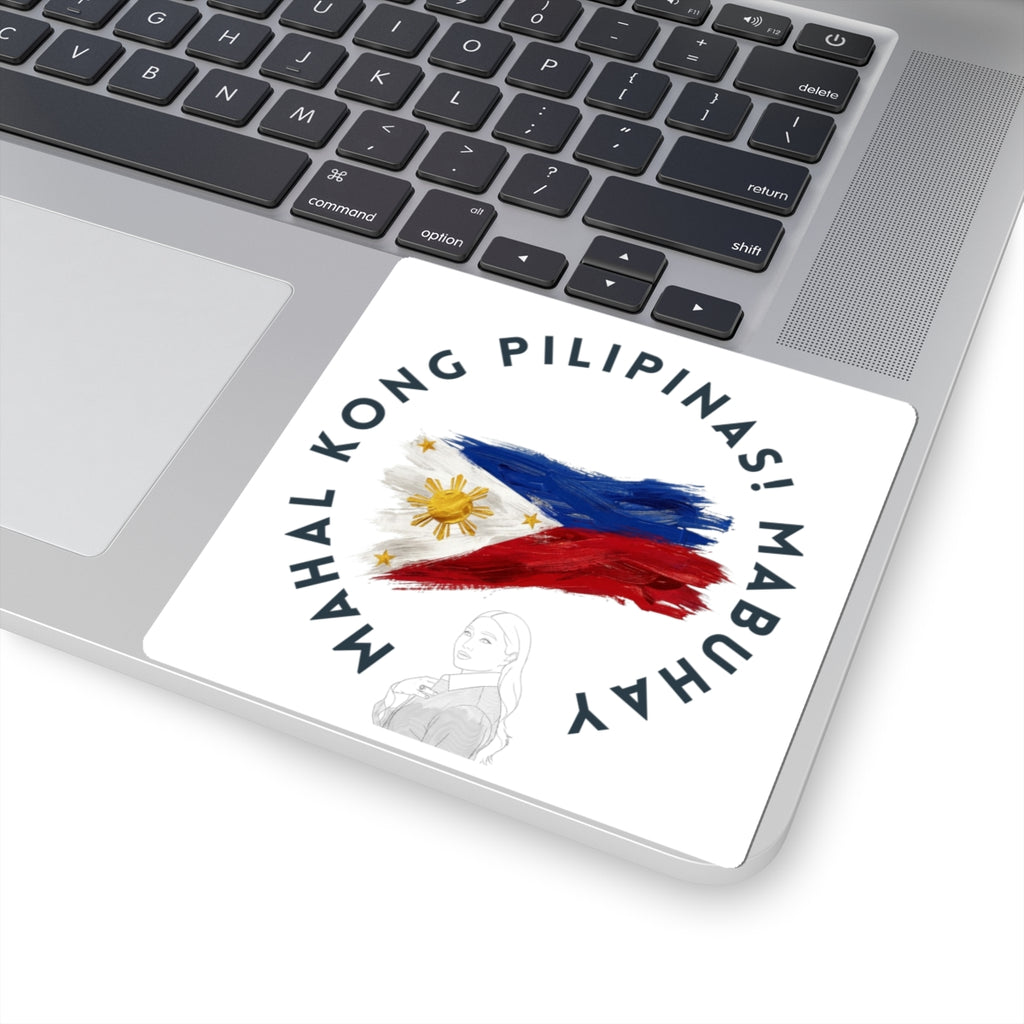 Dee's "Mabuhay, Pilipinas " Cut Stickers