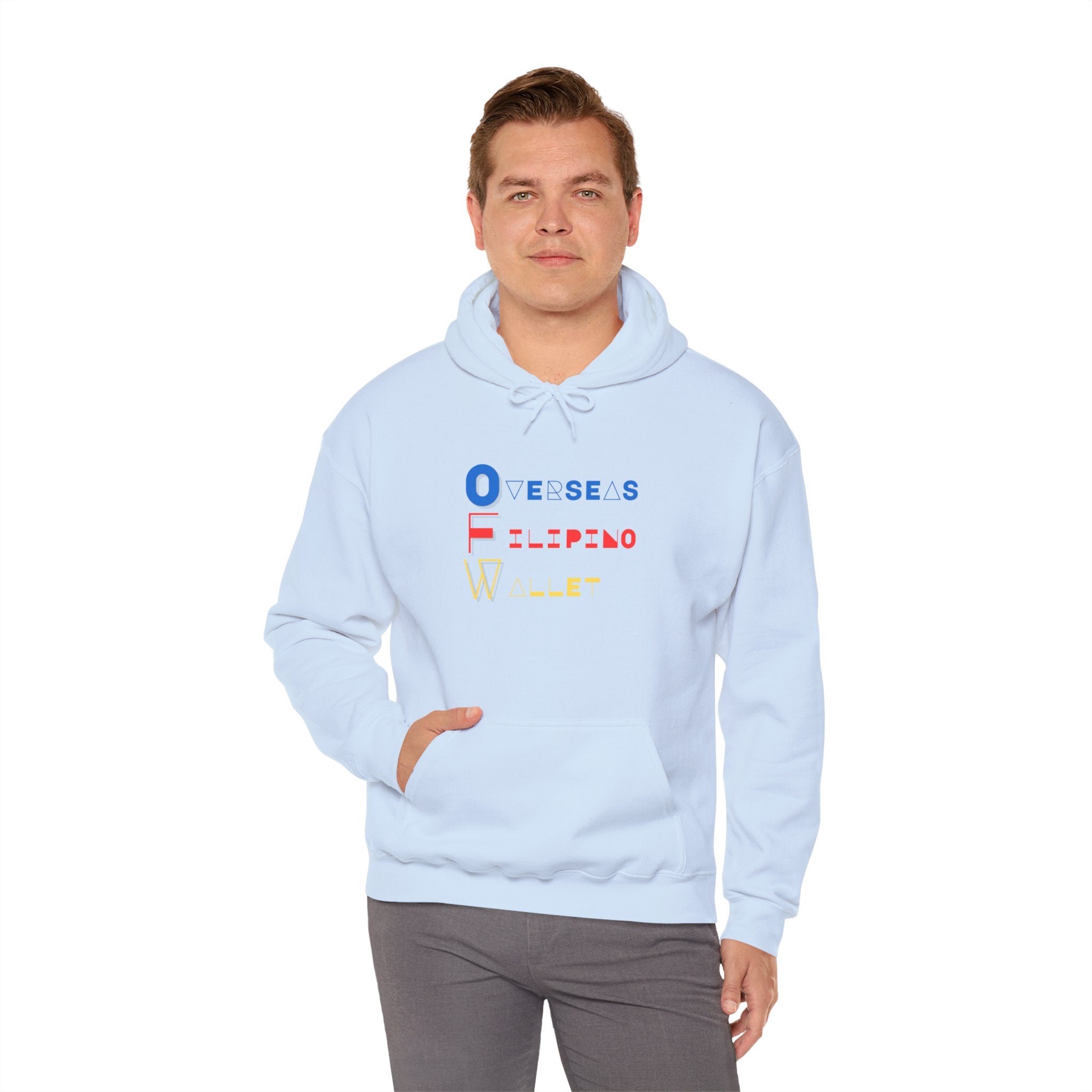 Dee Not Know " Overseas Filipino Wallet " Hoodie — Proud OFW Pullover