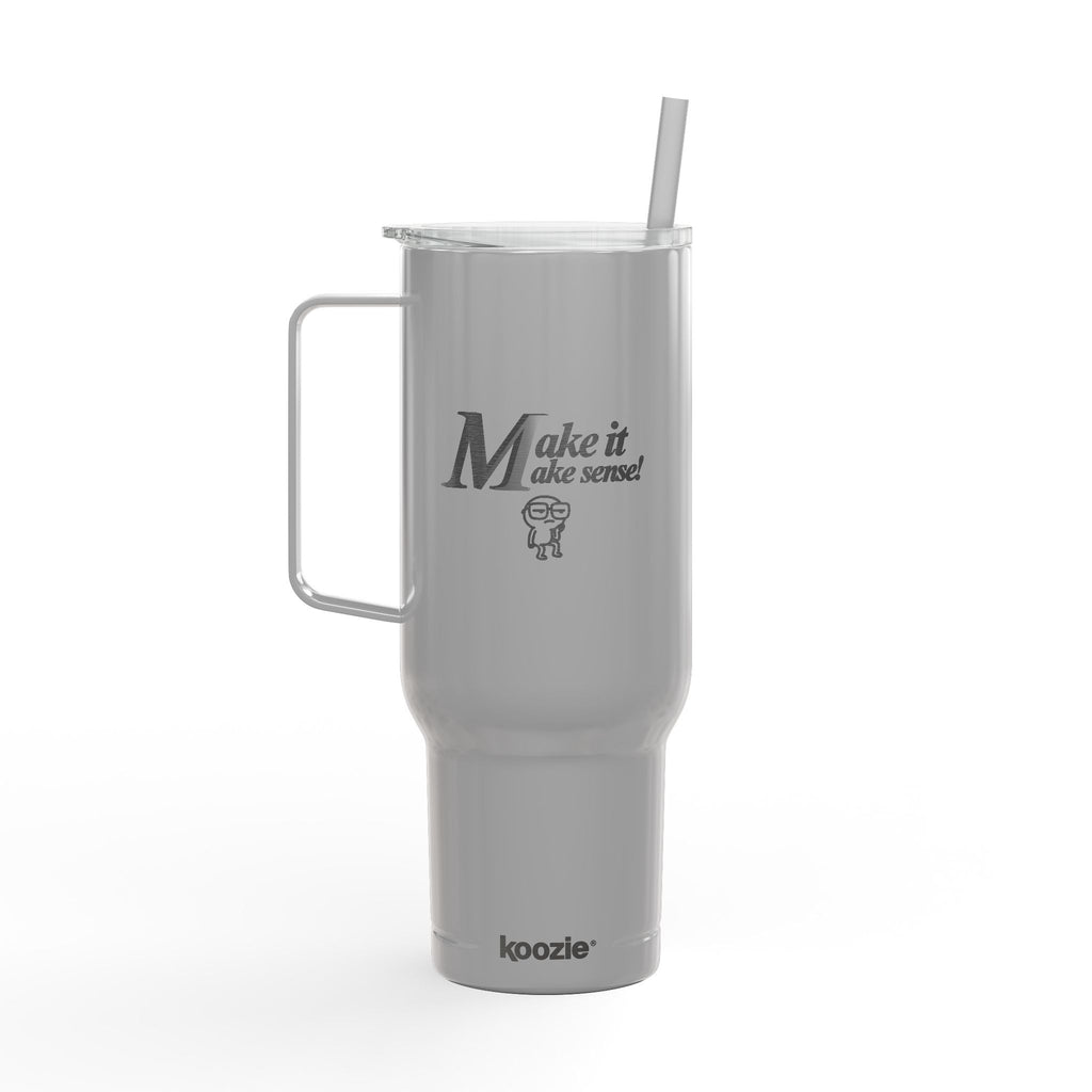DNKE Engraved Insulated Tumbler – " Make it Make Sense " Collection