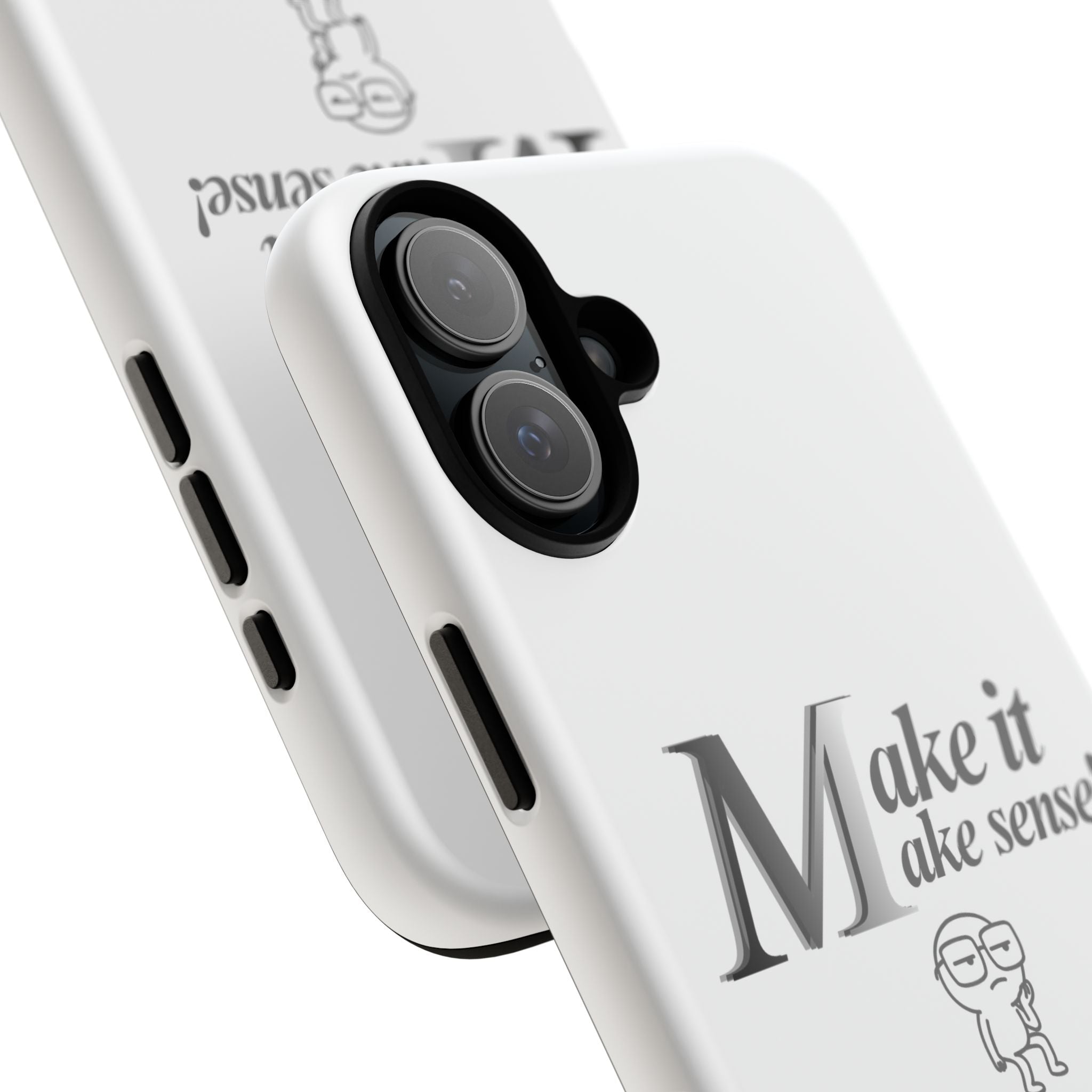 DNKE  " Make It Make Sense!"  Tough Phone Case Collection — Funny Minimalist Protective Case