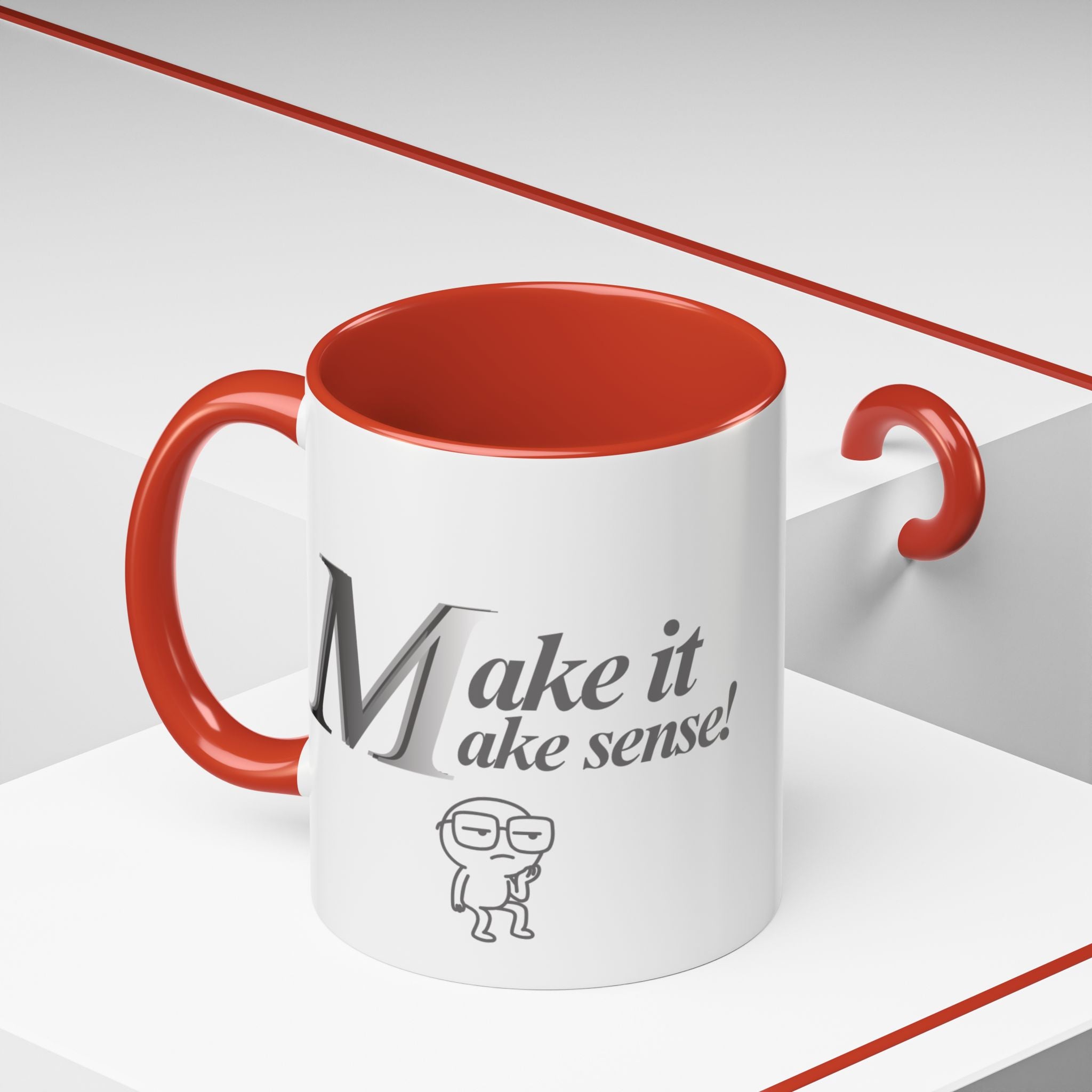 DNKE " Make it Make Sense "  Collection Coffee Mug (11oz)