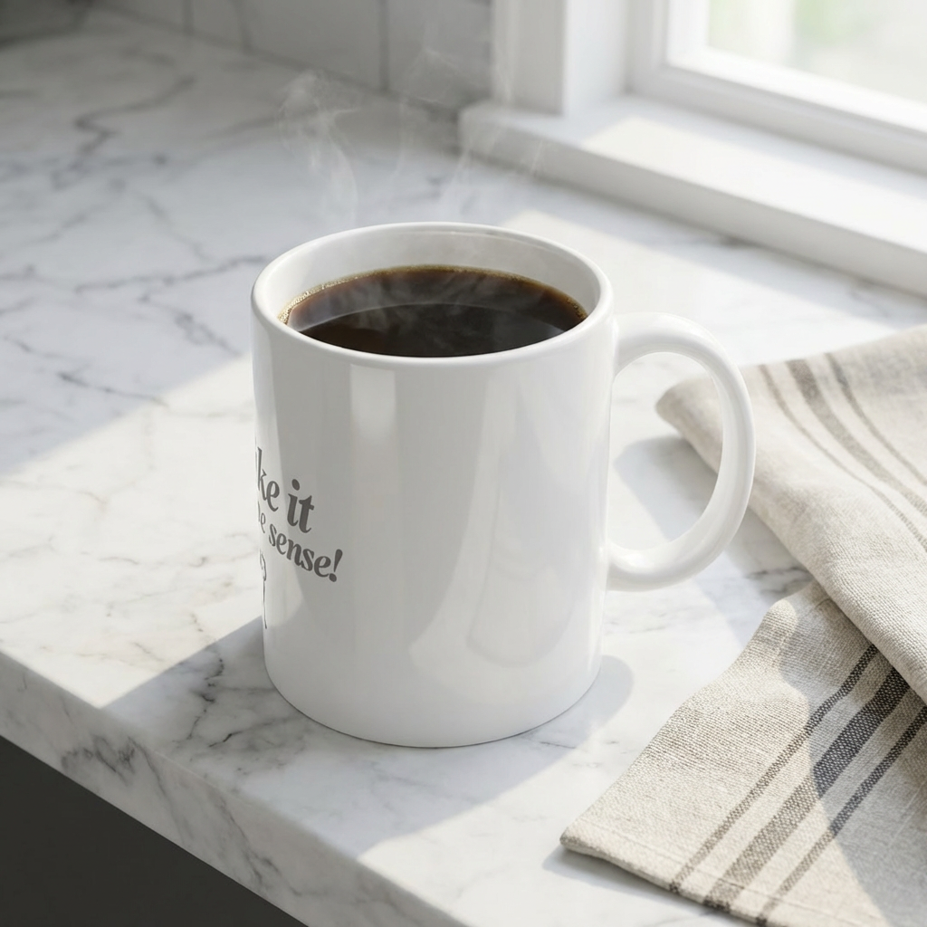 DNKE " Make It Make Sense! " Mug