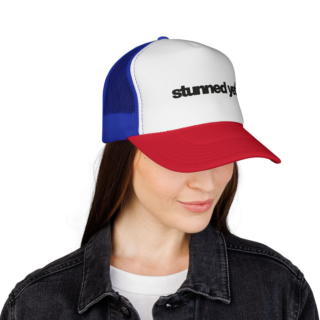 Dee Not Know "stunned yet?" Retro Trucker Cap