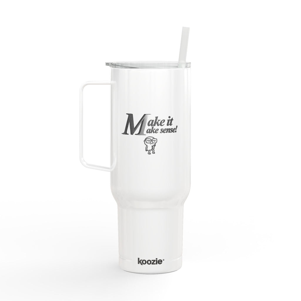 DNKE Engraved Insulated Tumbler – " Make it Make Sense " Collection