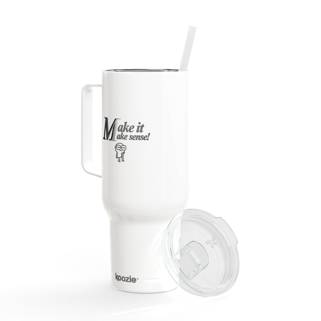 DNKE Engraved Insulated Tumbler – " Make it Make Sense " Collection
