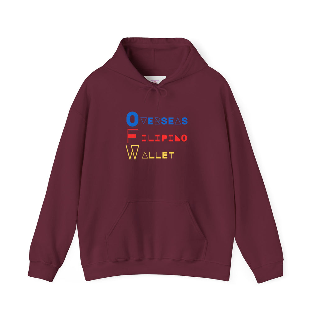 Dee Not Know " Overseas Filipino Wallet " Hoodie — Proud OFW Pullover