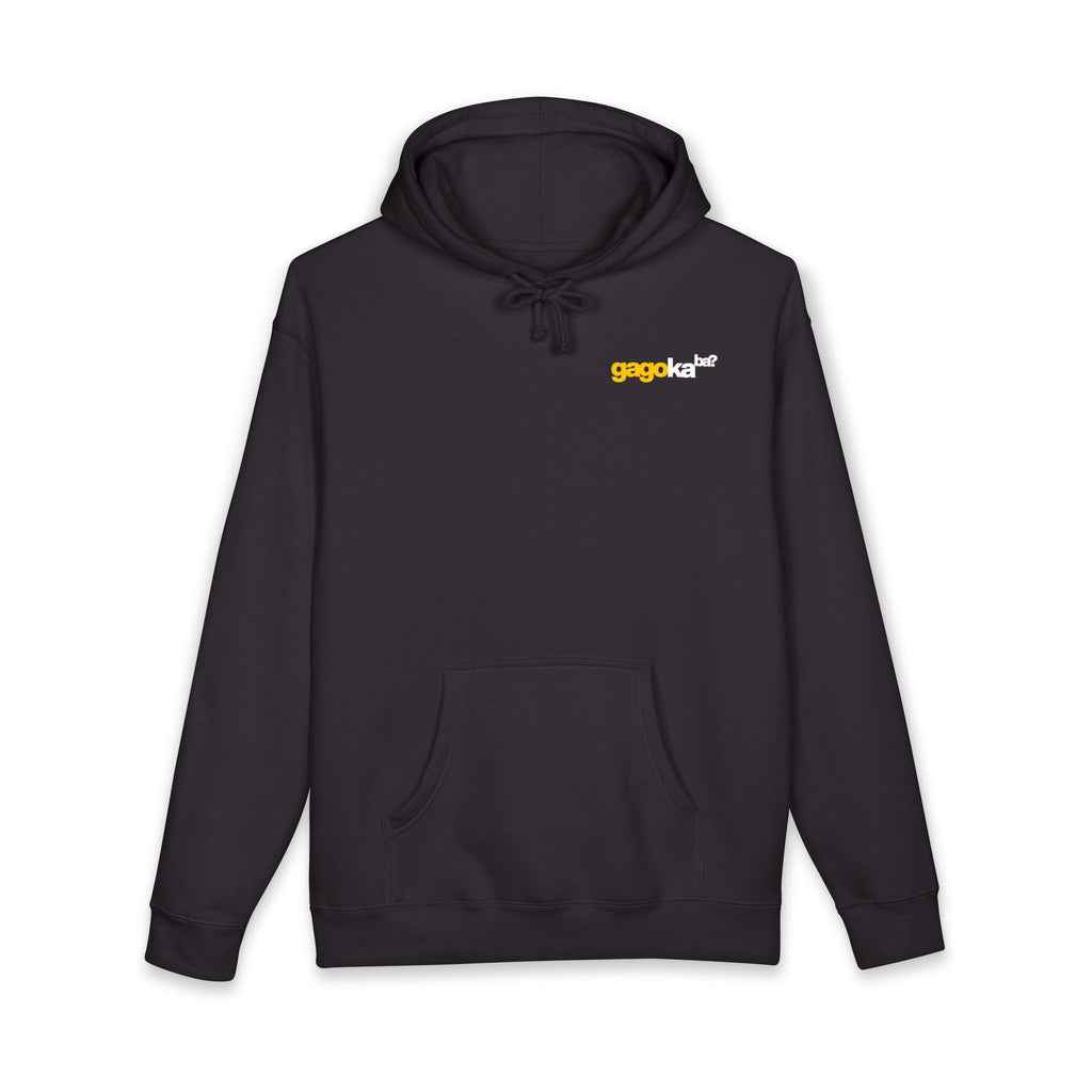 HooDee's — Minimal 'gagokaba?' Logo Chest Pocket Pullover