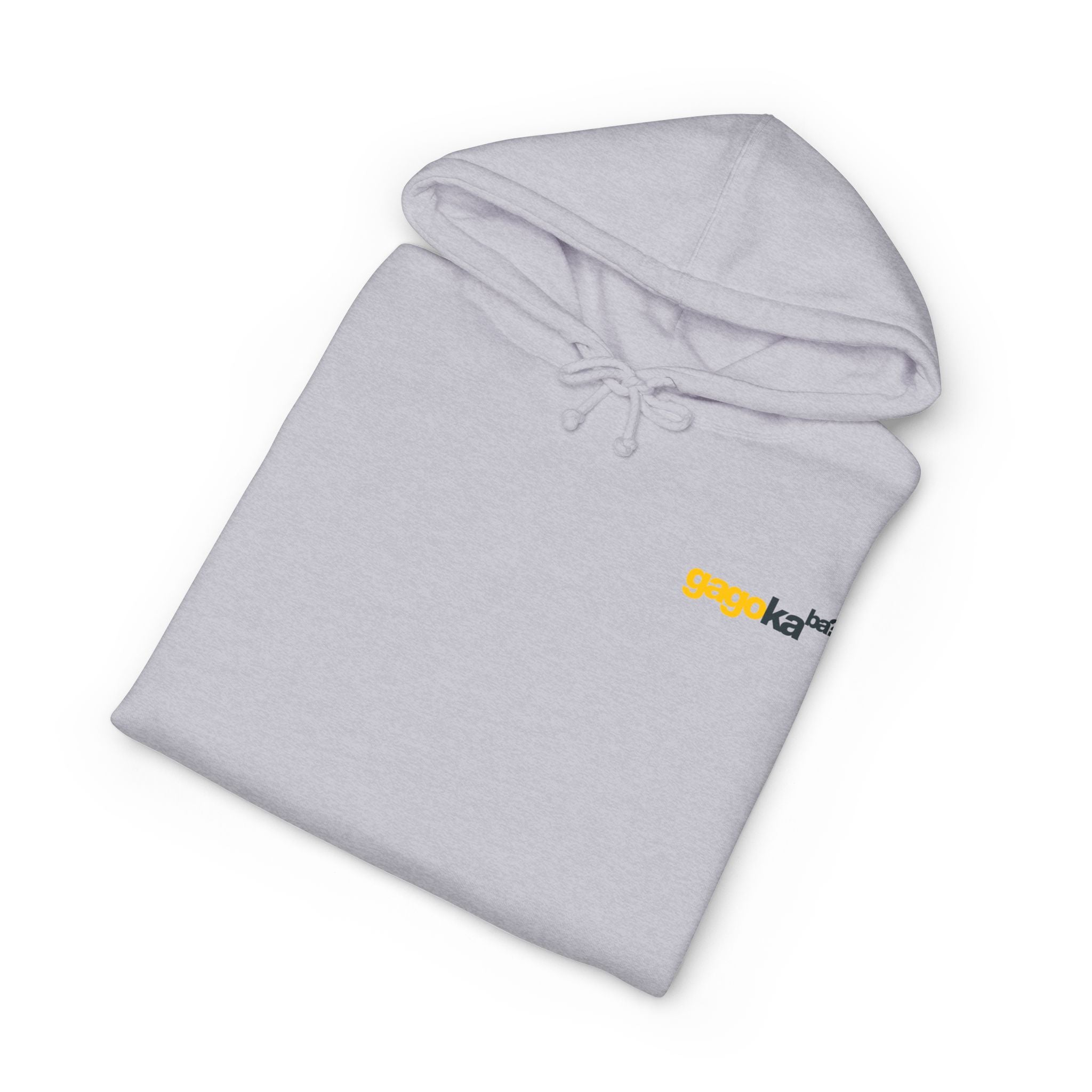 HooDee's — Minimal 'gagokaba?' Logo Chest Pocket Pullover